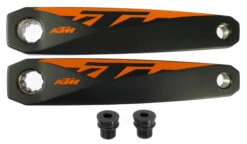 KTM Kurbel Set Macina - Kappa ISIS -Elektrofahrrad Zubehör Verkäufe ktm kurbel set macina kappa isis matt schwarz 170mm q8 schwarz orange